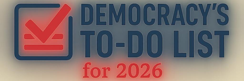 democracy to do list